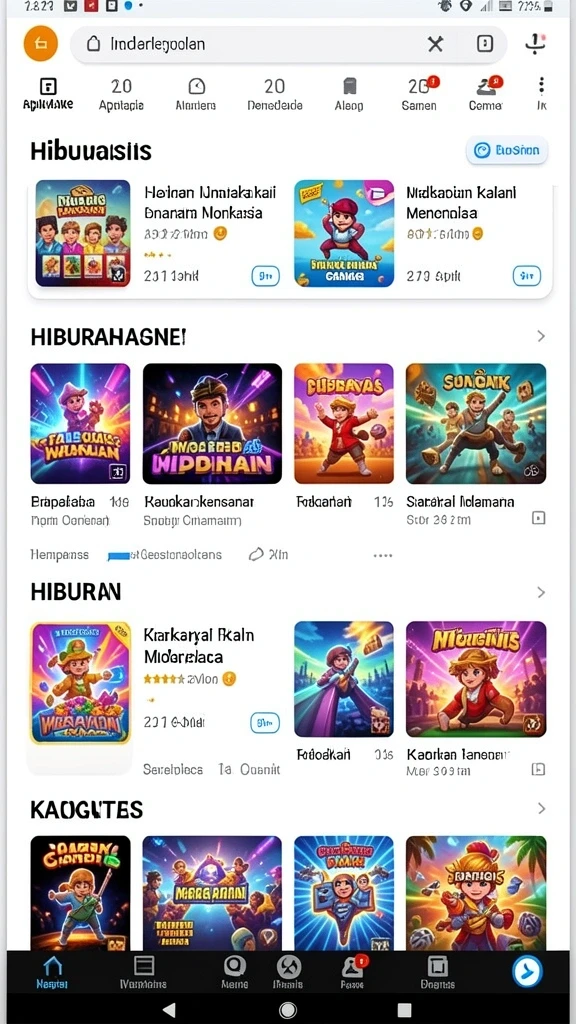 bomtoto - Tampilan antarmuka yang menarik dan user-friendly.