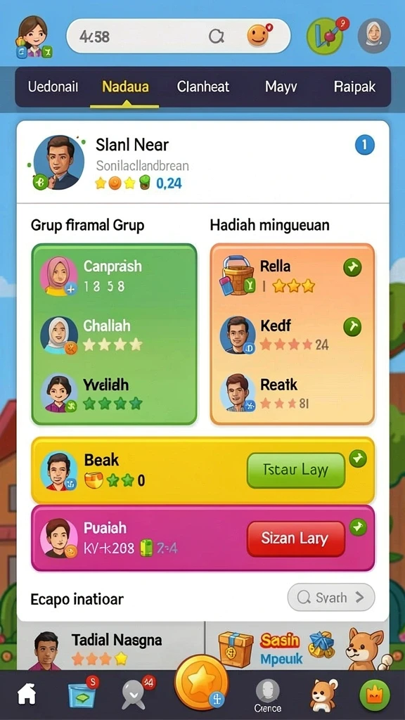 brutal77 - Pengaturan level yang menakjubkan dan penuh warna.