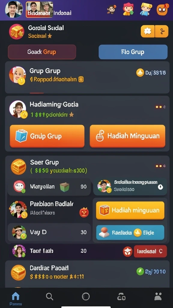 gb777 - Tampilan antarmuka yang modern dan menarik.