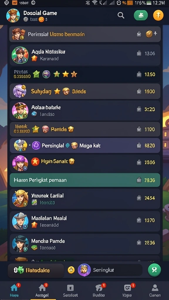 hao788 - Screenshot dari mode kompetisi yang seru.