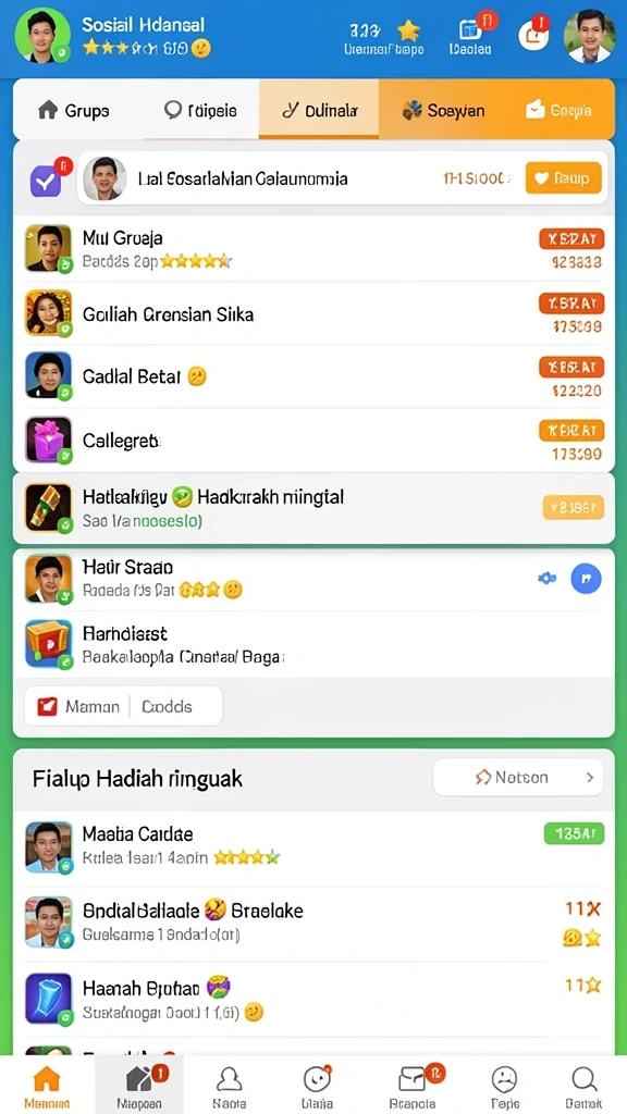 mastertoto - Tampilan utama aplikasi MASTERTOTO yang modern.