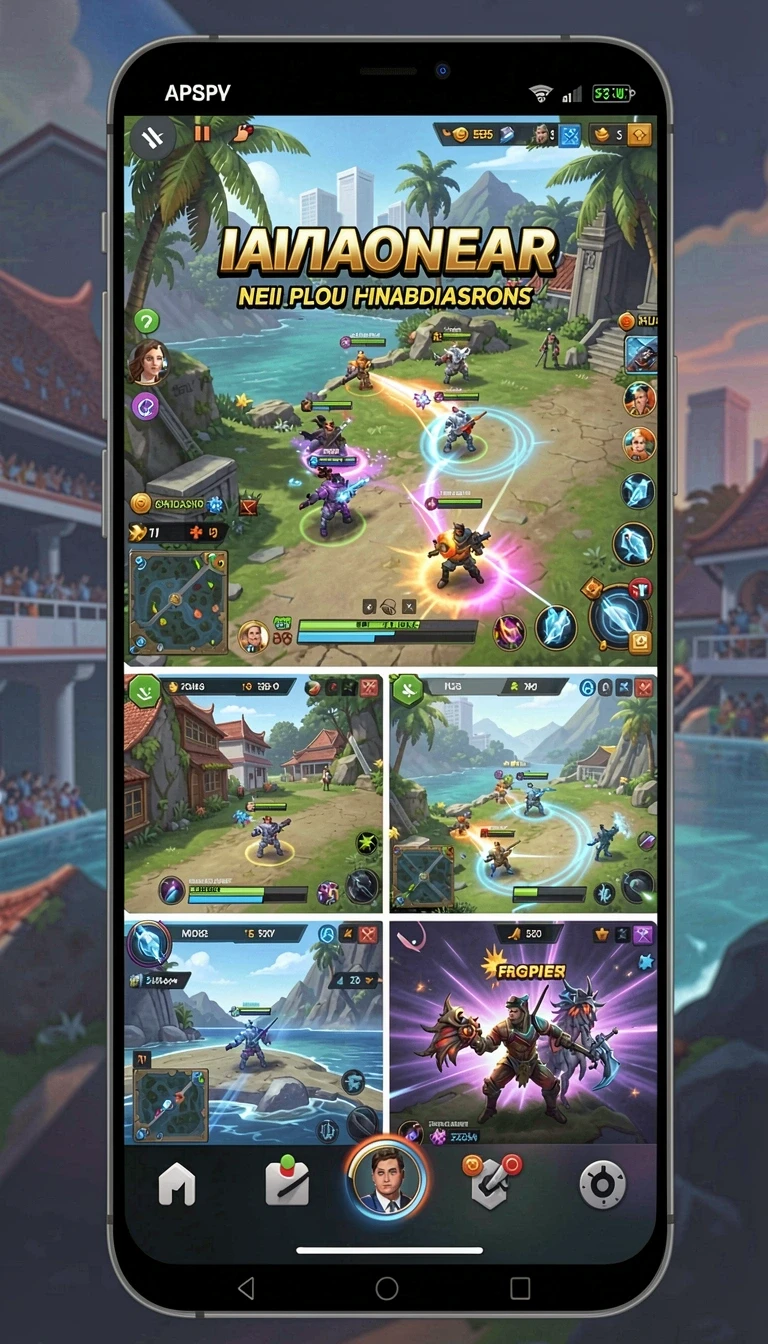 rezixo - Tangkapan layar memperlihatkan interaksi multiplayer yang seru antar pemain.